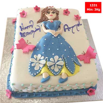 "Fondant Cake - code1331 - Click here to View more details about this Product
